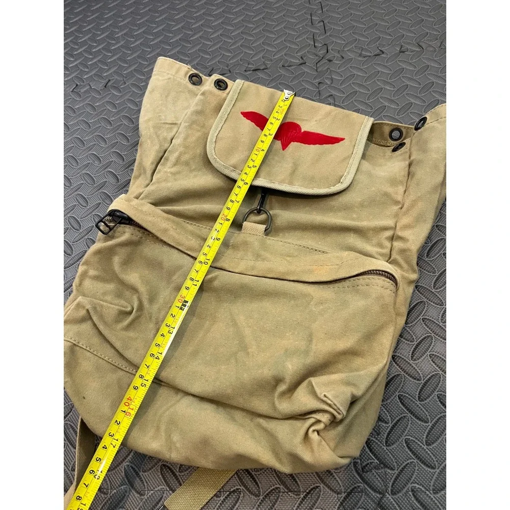 Rare‎ Banana Republic Backpack Unisex Israeli Paratrooper Vintage Safari Canvas
